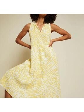 Nation LTD - Nadie Tiered Tank Midi Dress in Wild